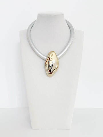 Silver Flow Choker - Emilia Kipper