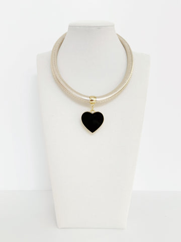 Gargantilla Noir Heart