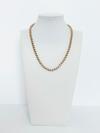 Milano Dual Tone Chain Necklace - Emilia Kipper