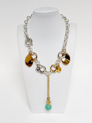 Necklaces Emerald Bicolor - Carolina Olivares