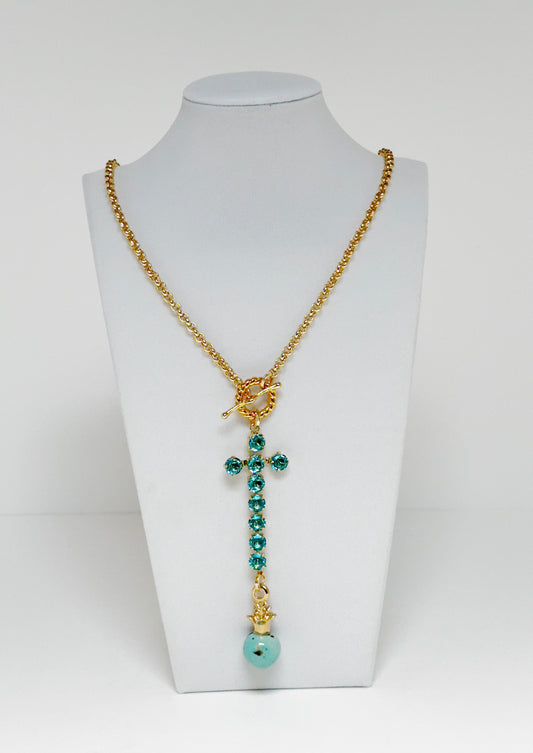 Necklaces Tower Gold - Carolina Olivares