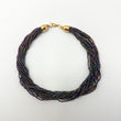 COLLAR AZUL VIOLETA TORNASOL
