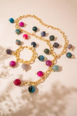 EMMA CHAIN NECKLACE WITH BRACELET
