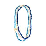 WINNIE THREE COLOR LONG WOOD NECKLACE