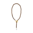 PAMELA BROWN PEARL LARIAT NECKLACE
