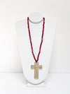 Golden Cross Rondelle Necklace - Yes or Yes