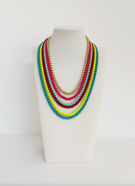 6 Layers 5mm Enamel Chains - Esferas