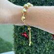 10MM TENNIS BRACELET GOLD