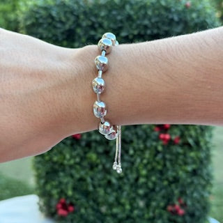 10MM TENNIS BRACELET SILVER