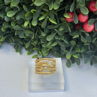 CAROLA SORTIJA AJUSTABLE S/S CON SWAROVSKI