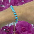 TENNIS BRACELET EN TURQUESAS