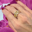 SORTIJA LAYERS SWAROVSKI