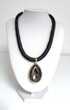 Teardrop Crystal Pendant Necklace