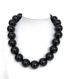 Classic Bold Resin Bead Statement Necklace