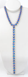 Crystal Radiance Lariat Necklace