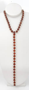 Crystal Radiance Lariat Necklace
