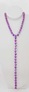 Crystal Radiance Lariat Necklace
