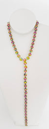 Crystal Radiance Lariat Necklace