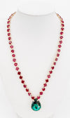 Crystal Teardrop Necklace