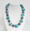 Marble Beaded Resin Necklace