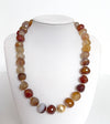 Natural Agate & Gold-Plated Indian Bead Necklace | Esferas by Chloé
