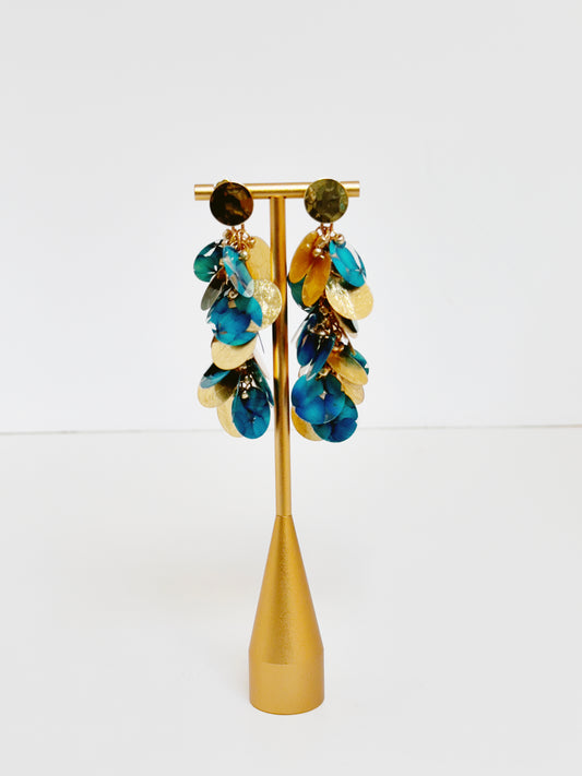 Multi Layer Flower Earings  Hydrangeas – Full of Grace