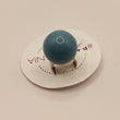 BALLSMANIA RING CRYSTAL BLUE AQUA