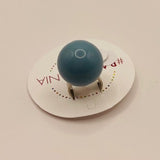 BALLSMANIA RING CRYSTAL BLUE AQUA