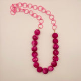 VALERIA LONG RESIN NECKLACE