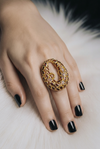 Valenza Halo Statement Ring