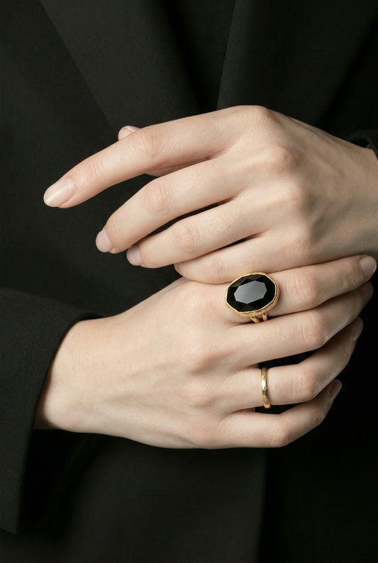 Ottoman Crystal Statement Ring