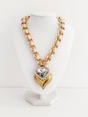 Heart Pendant Necklace - Bijoux Espresso