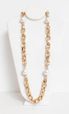 Perla Catena Long Necklace - Bijoux Espresso