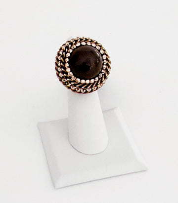 Brown Ring - Bijoux Espresso