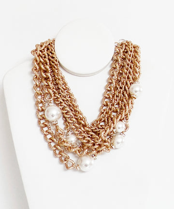 Perla Venezia Layered Necklace - Bijoux Espresso