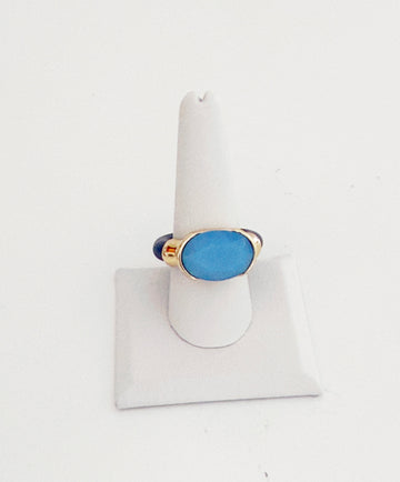 Blue Crystal Ring - Smart Chic