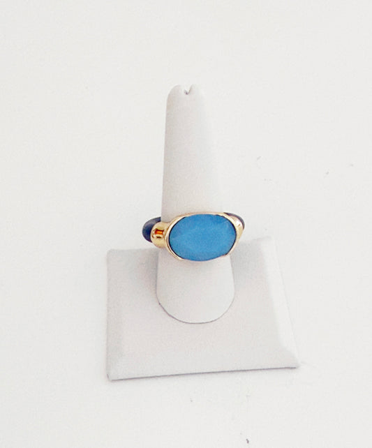 Blue Crystal Ring - Smart Chic