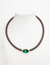 Brown Crystal Choker - Smart Chic