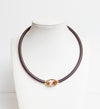 Brown Crystal Choker - Smart Chic