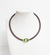 Brown Crystal Choker - Smart Chic