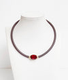 Brown Crystal Choker - Smart Chic