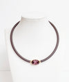Brown Crystal Choker - Smart Chic