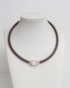Brown Crystal Choker - Smart Chic