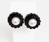 Noir Perla Earrings - Bijoux Espresso