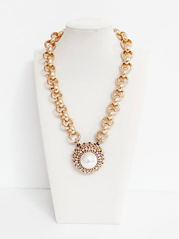 Perla Imperiale Necklace - Bijoux Espresso