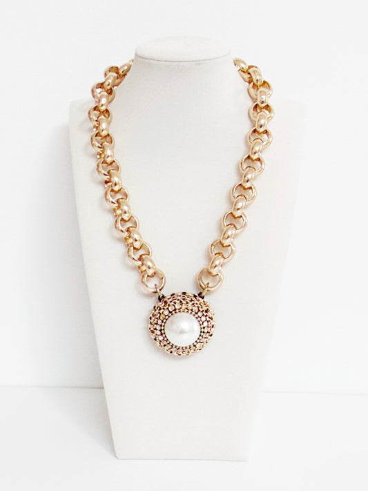 Perla Imperiale Necklace - Bijoux Espresso