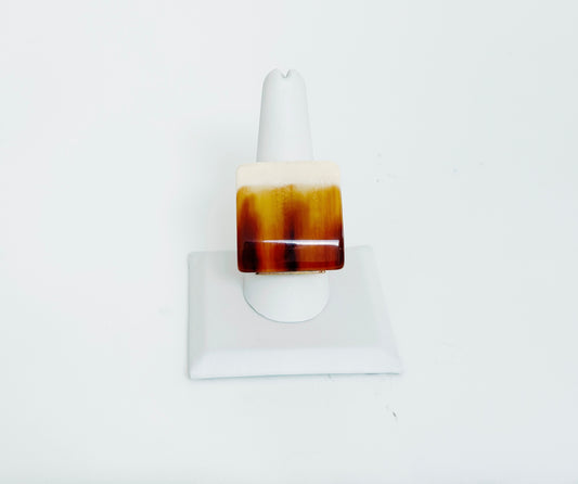 Amber Noir Ring - Antúra