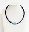 Blue Crystal Choker - Smart Chic