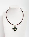 Cross Crystal Choker - Smart Chic
