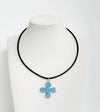 Cross Crystal Choker - Smart Chic